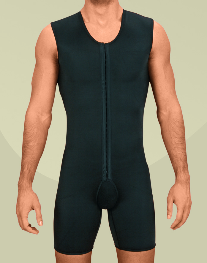 Male Compression Garment Body Suit Recova 3585